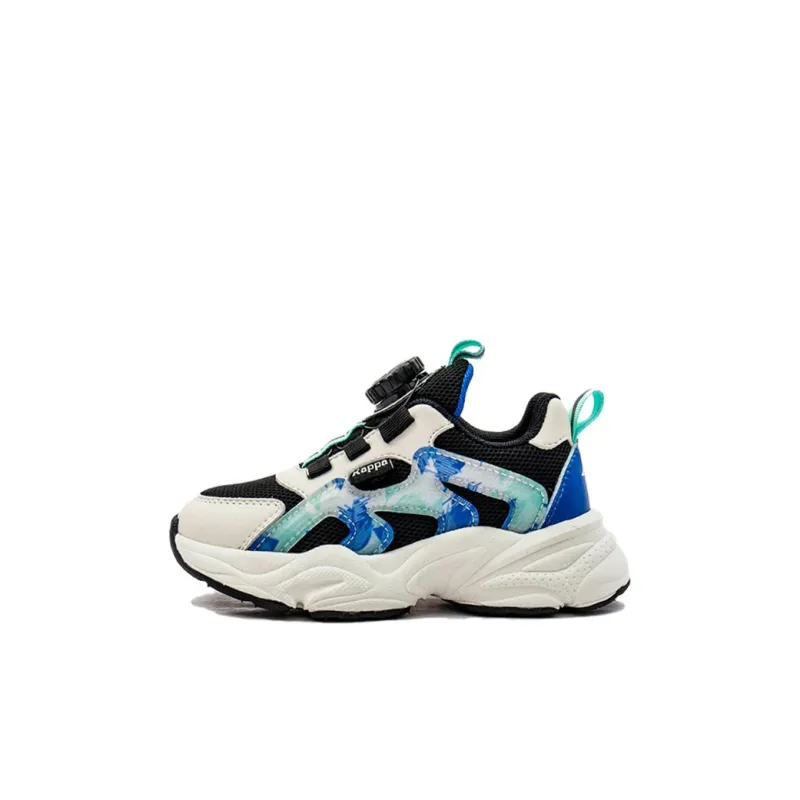 KAPPA KIDS Knob Buckle Kids Lifestyle Shoes Black Blue Kids'-0