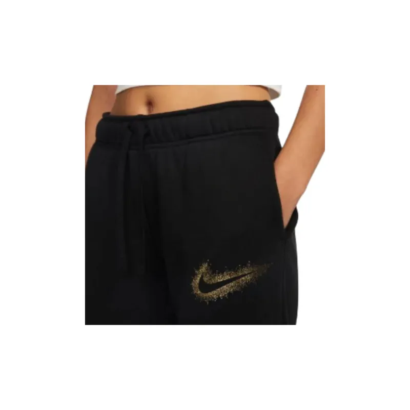 Nike Sportswear Club Fleece Knitted Sweatpants Women's Black-3