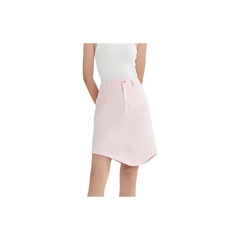 BLUEerror Casual Short Skirts Women's Pink-2