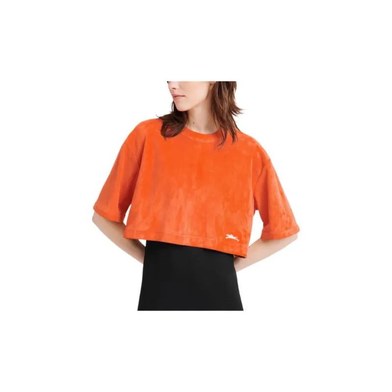 LONGCHAMP T-Shirt Women's Orange-3