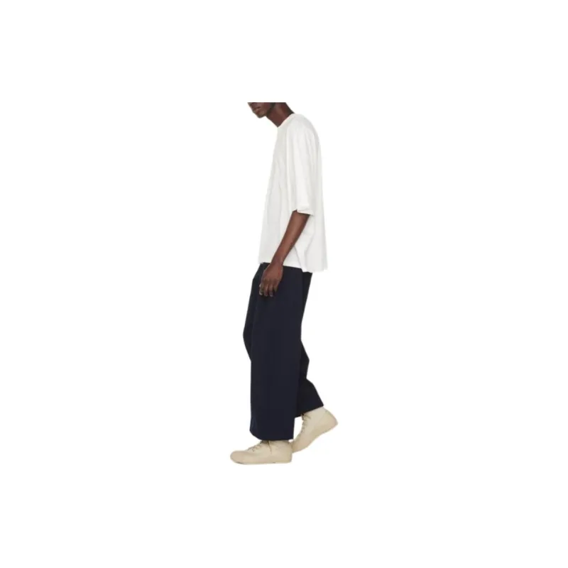 Studio Nicholson Sorte Trousers-3
