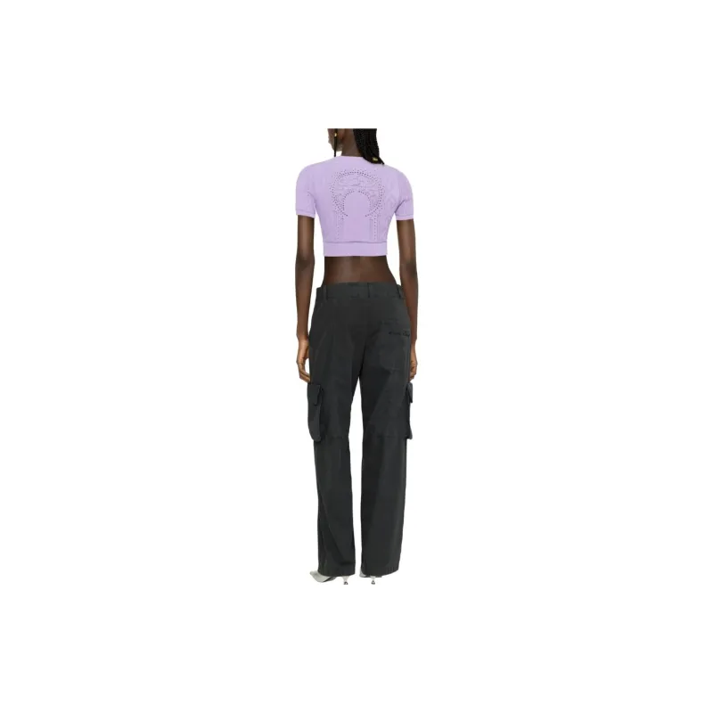 Marine Serre Knitwear Women's Purple-2