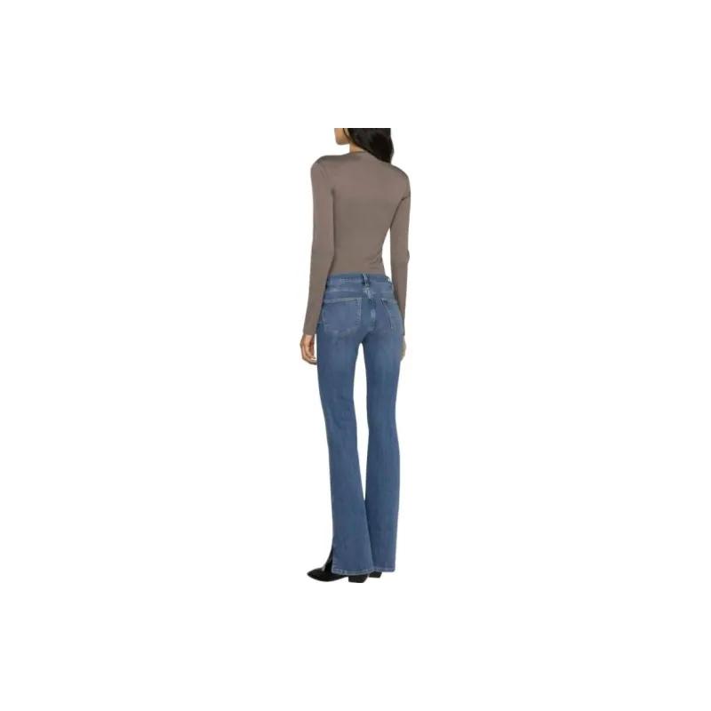 FRAME Le High Flared Jeans-2