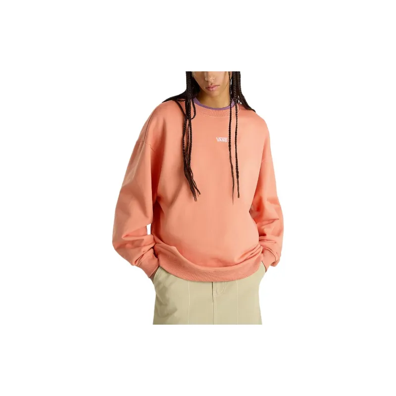 Vans Flying V Sweatshirt Women's Orange-2