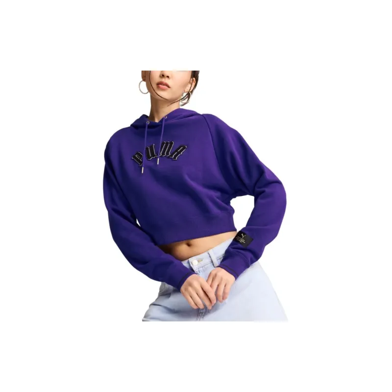 PUMA Classics Play Loud Women's Relaxed Hoodie-2
