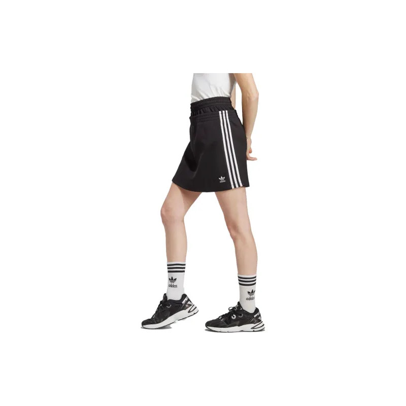 Adidas Originals Casual Short Skirts Women's Black-3