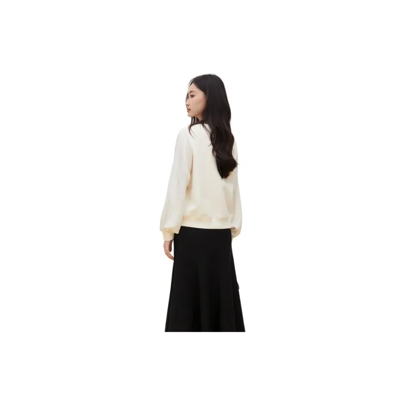 XG Sweatshirt Women's Light Beige-2