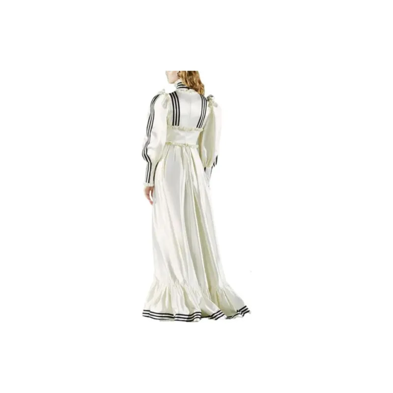 GUCCI x Adidas GUCCI X ADIDAS Collaboration FW22 Long Sleeved Dresses Women's White-3