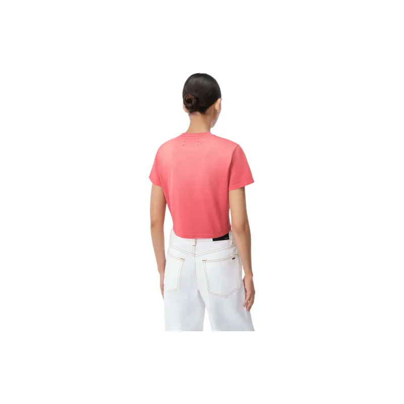 AMIRI Vintage Baby Tee 'Flamingo Pink'-2