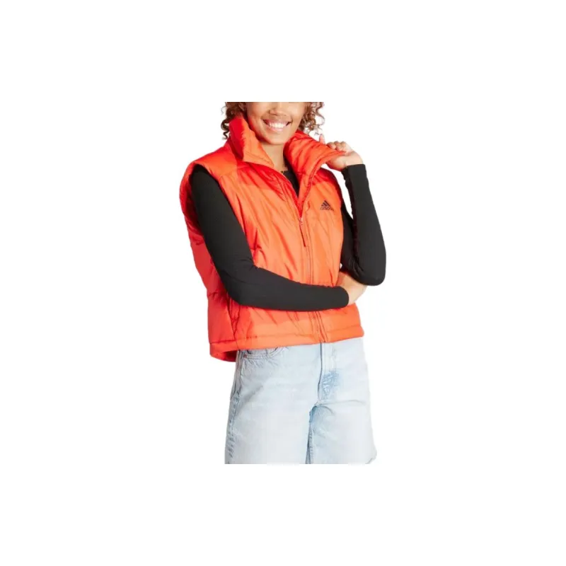 Adidas Stripes Insulated Vest Vest Women's Orange-3