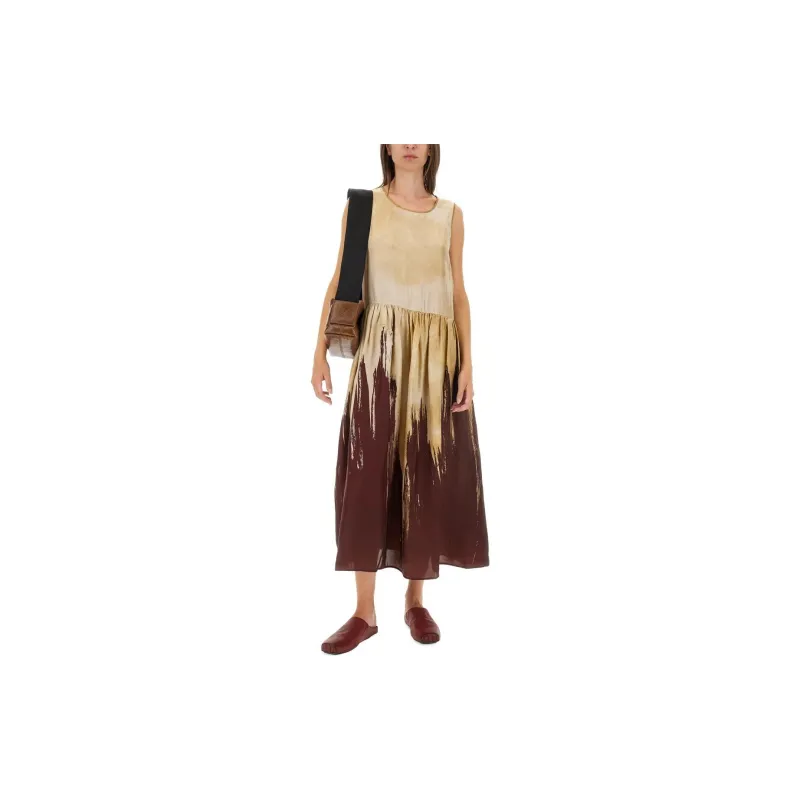 UMA WANG Tie-Dyed Effect Alvy Dress-3