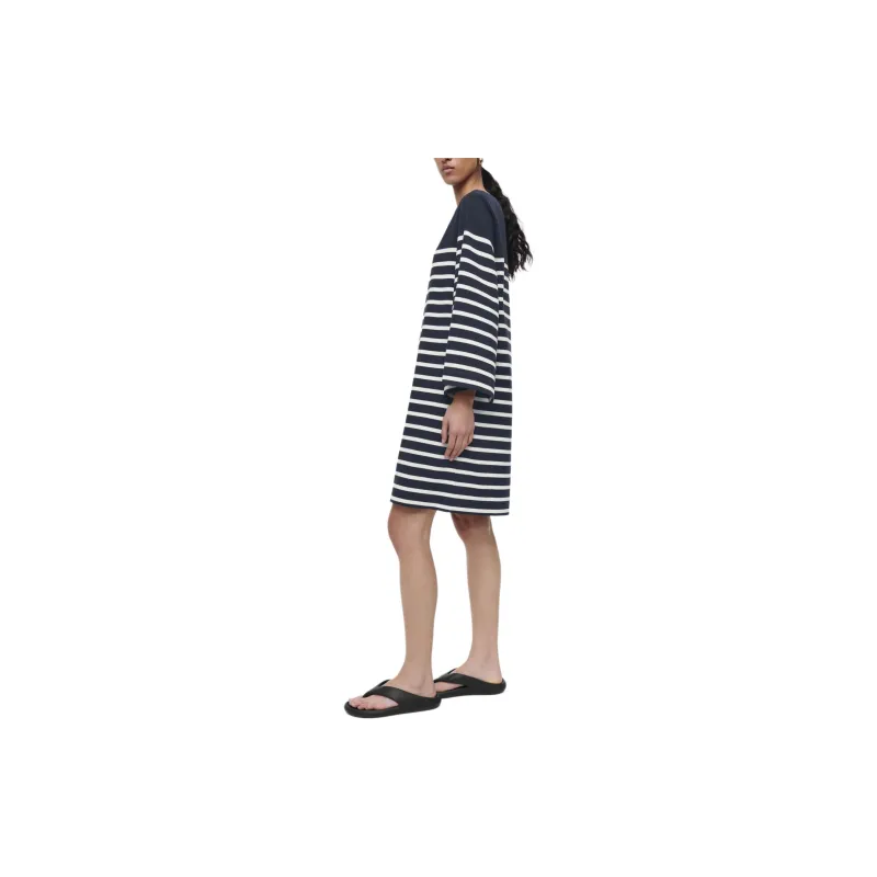 COS Long Sleeved Dresses Women's Navy Blue-3