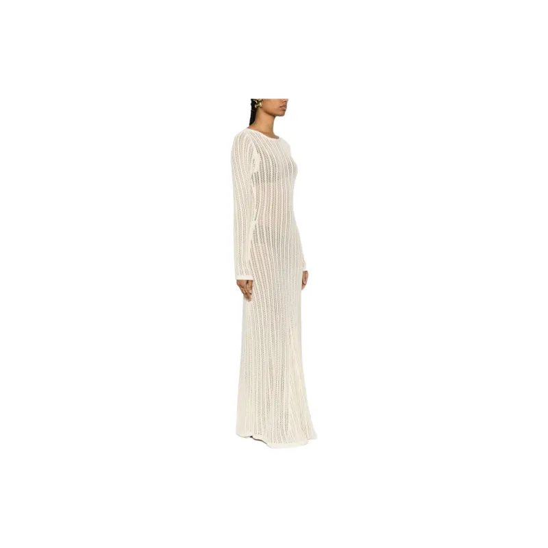 NANUSHKA Open knit Long Dress-3