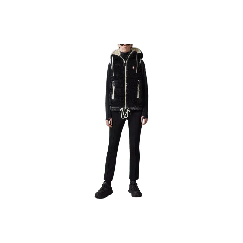 Moncler Grenoble Logo patch High waisted Trousers-1