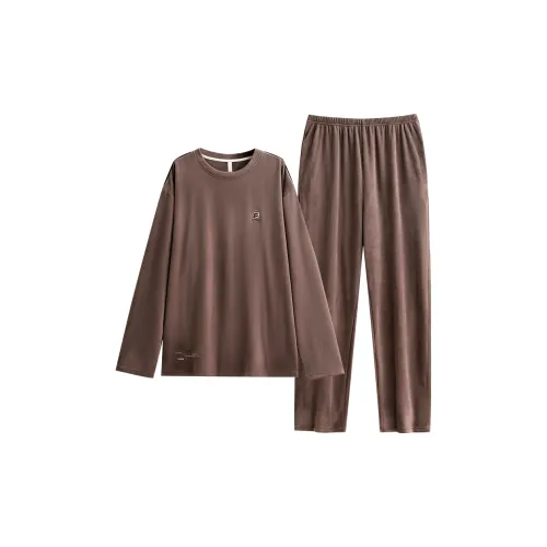 UAVAE Pajama Set Womens Apricot