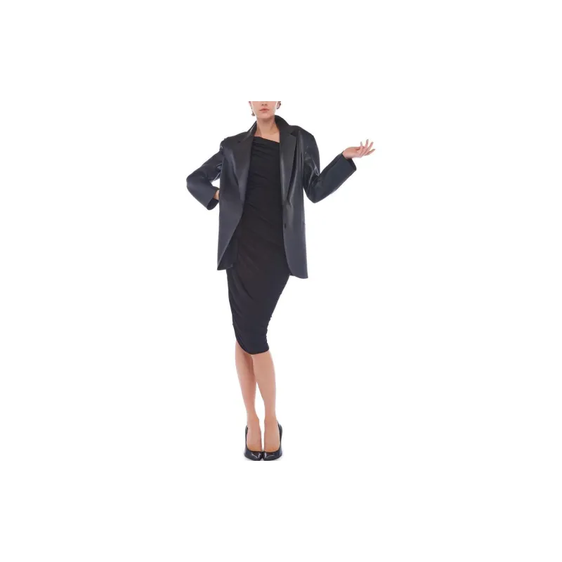 NORMA KAMALI Diana Gathered Detailed Dress-1