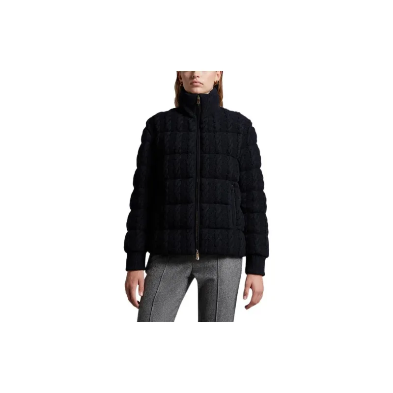 Moncler Down Jackets Women's Black-2
