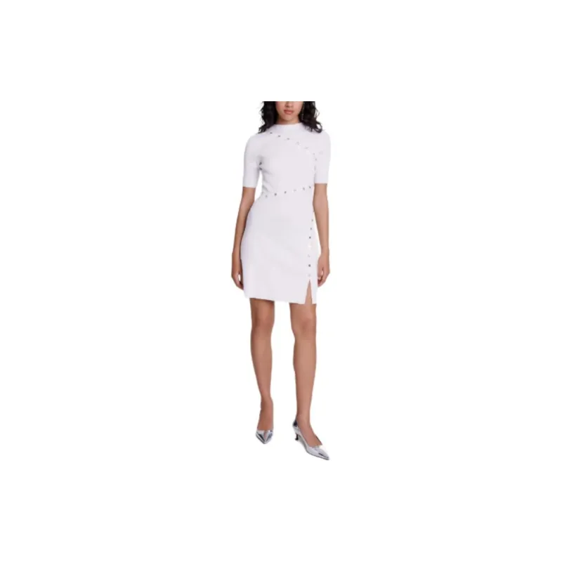Maje Knitted Mini Dress-1
