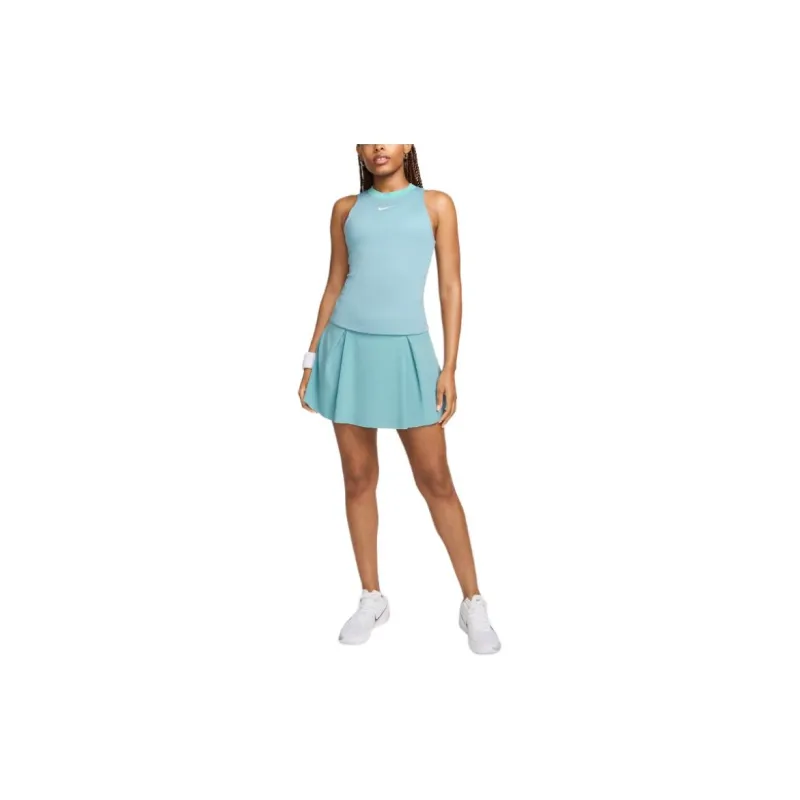 Nike Court Advantage Tank Tops Women's Denim Green-1