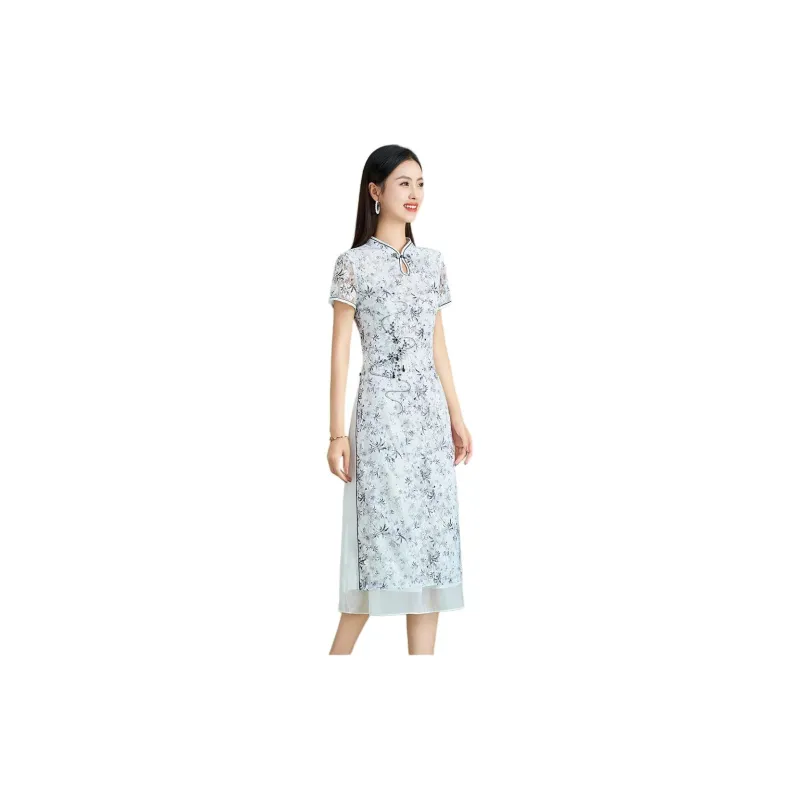 Mylan Short Sleeved Dresses Women's-10