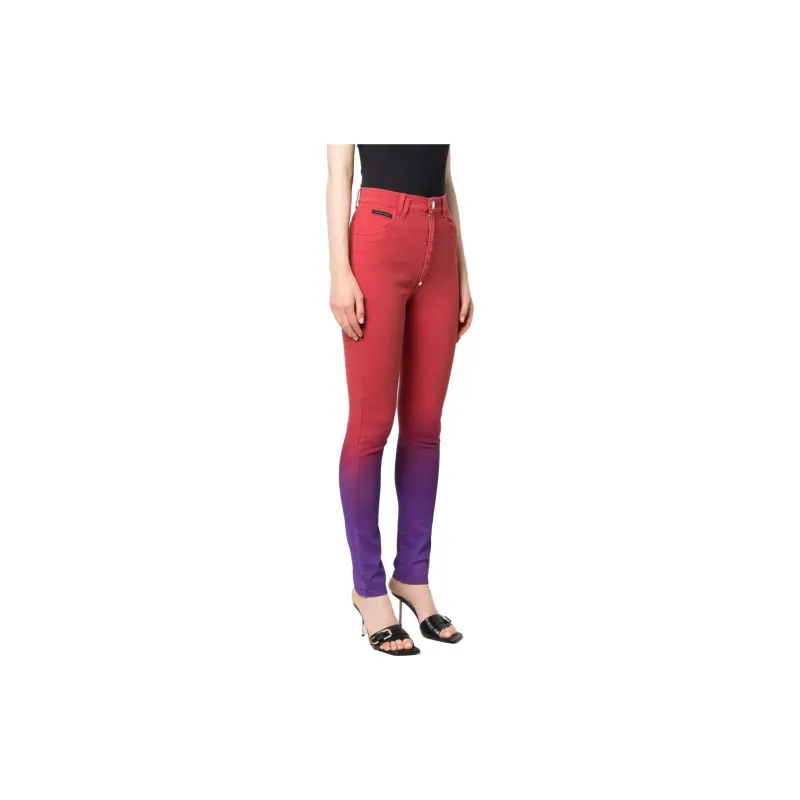 PHILIPP PLEIN High waisted Ombré Jeggings-3
