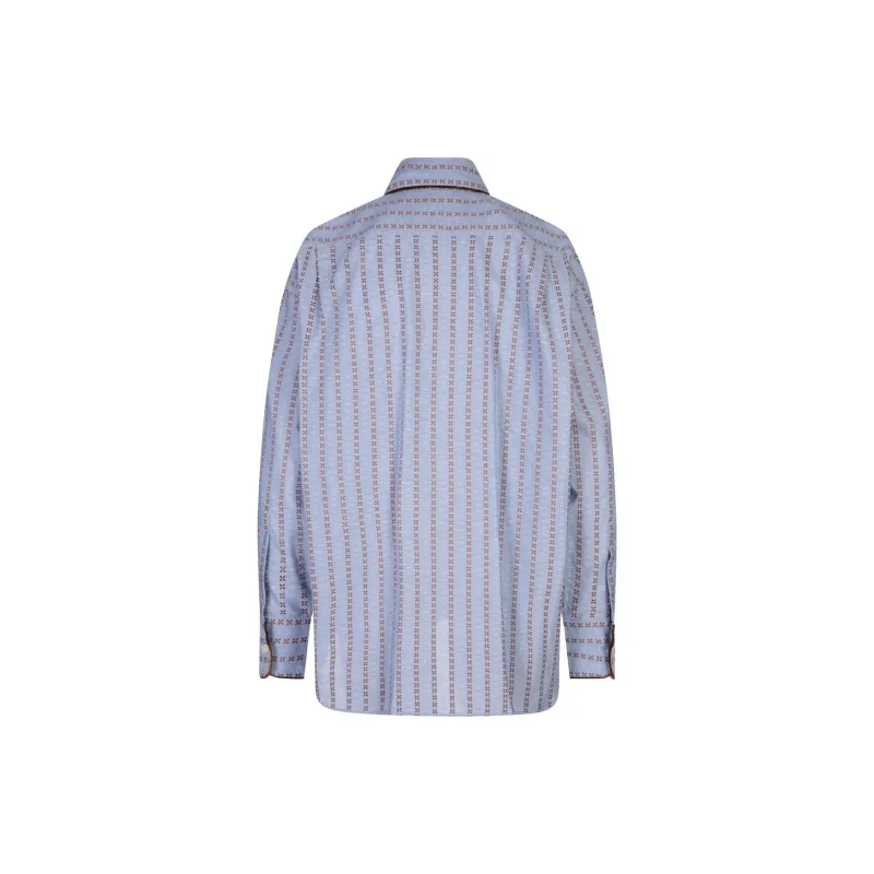 METROCITY Jacquard Drop Shoulder Shirt-1
