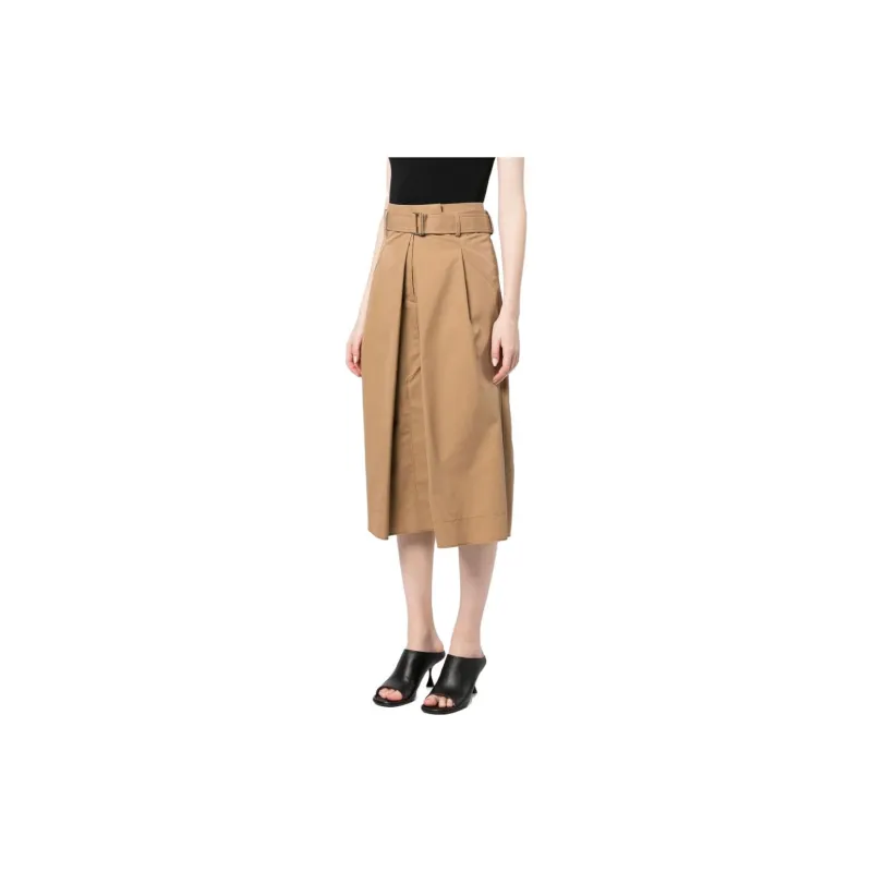 3.1 Phillip Lim Chino Pleated Midi Skirt-1