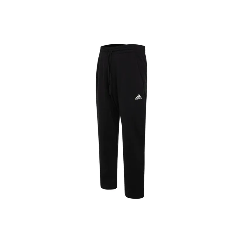 Adidas Knitted Sports Pants Men's Black-1