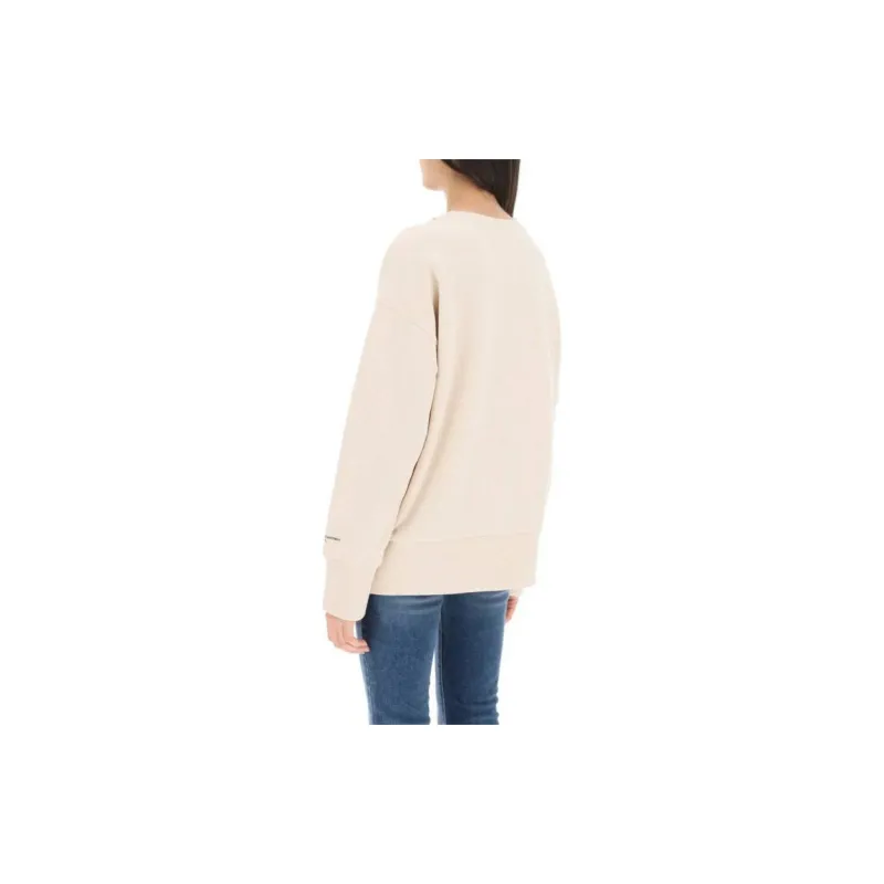 Stella McCartney Falabella Chain Detailed Crewneck Sweater-3