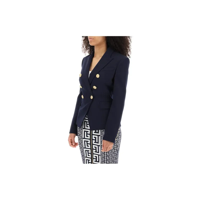 BALMAIN Button Embellished Tailored Blazer-2