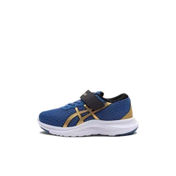 Asics Lazerbeam MH Wear Resistant Low Top Kids' Running Shoes Blue Gold Kids'