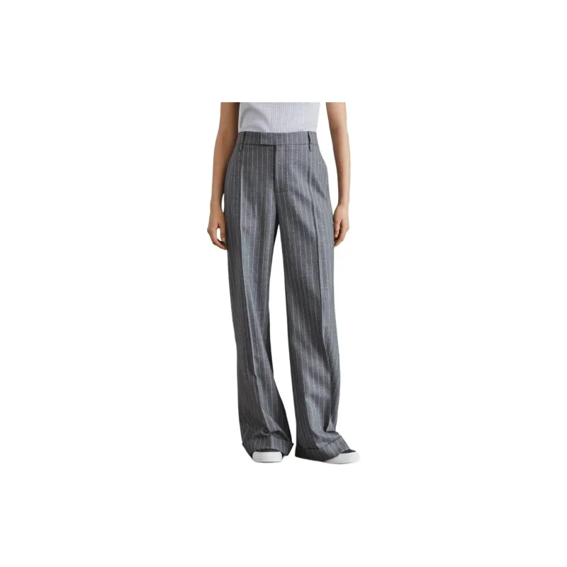 Brunello Cucinelli Pinstriped Wool Trousers-1