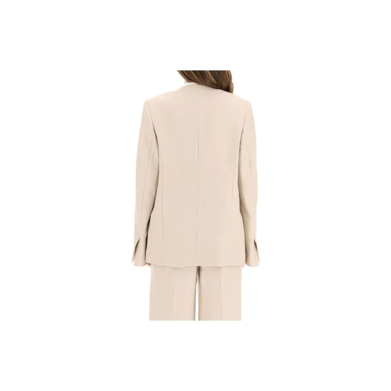 TOTEME Business Suits Women's Beige-2