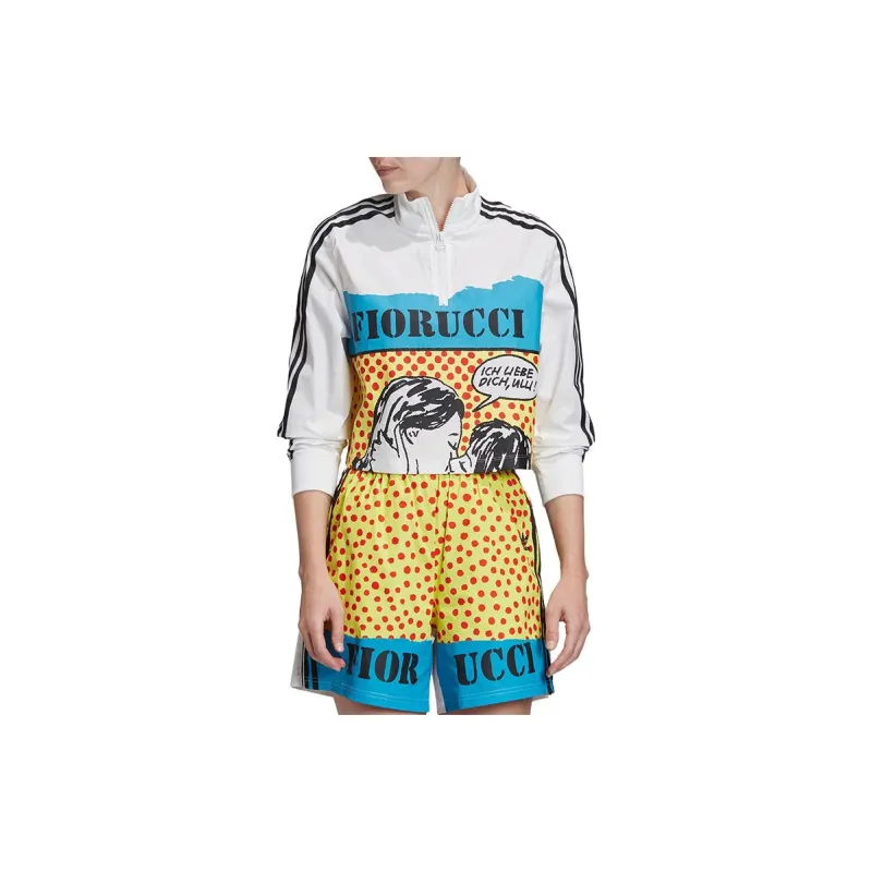 Fiorucci X Adidas Originals Crop Tops Women's White-2