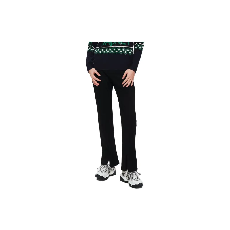 XII BASKET Casual Pants Women's Navy Blue-2
