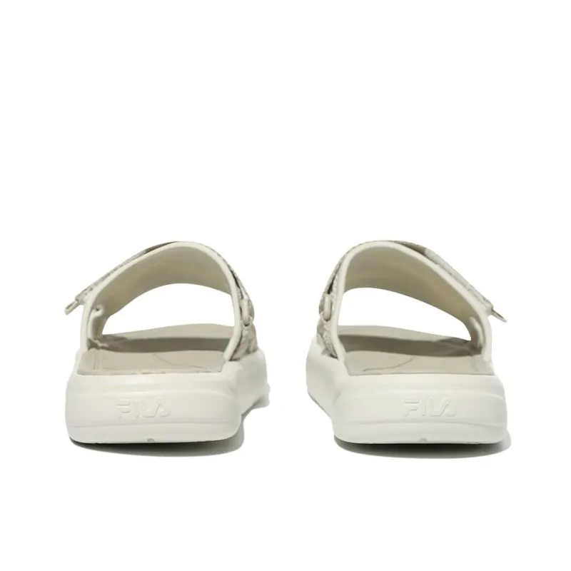 FILA DRIFTER EASE Slip Resistant Quick Dry Slide Slippers Unisex Beige-3