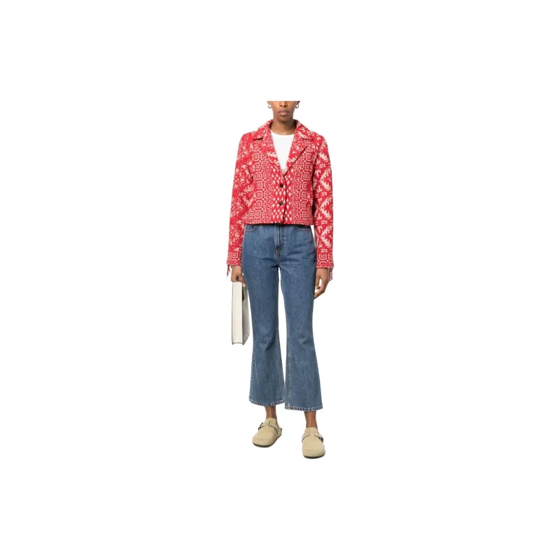 Forte Forte Clio Jacquard Fringed Jacket-1