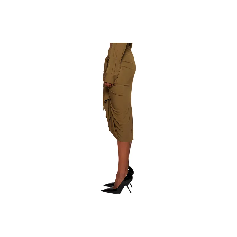 Christopher Esber Vivenda Drapped Skirt-4