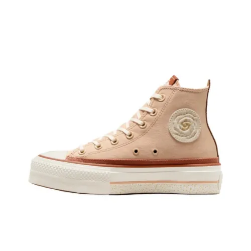 Converse Chuck Taylor All Star Canvas Shoes Women's High-Top Beige