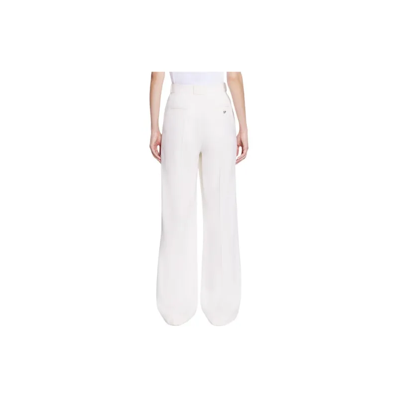 Lanvin Dart Detailed Straight Leg Trousers-2