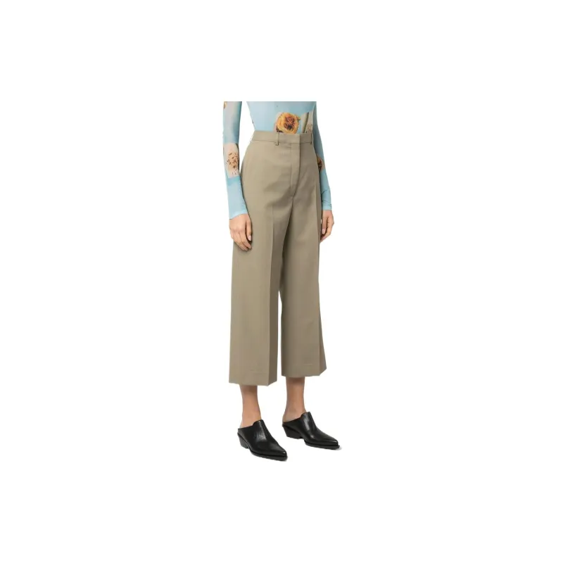 Acne Studios Knitted Sweatpants Women's Green-3
