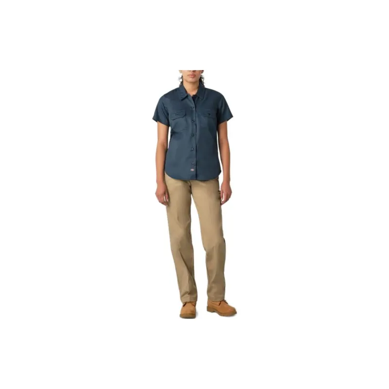 Dickies Shirts Women's Air Force Blue-1