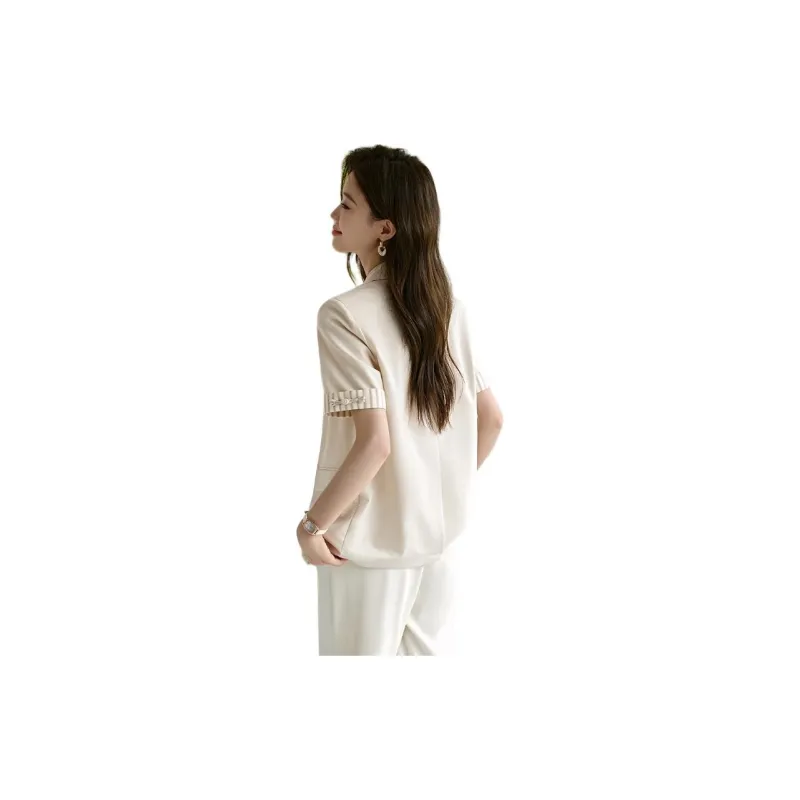 Mo Han Yi Mei Business Suit Women's Ecru-1