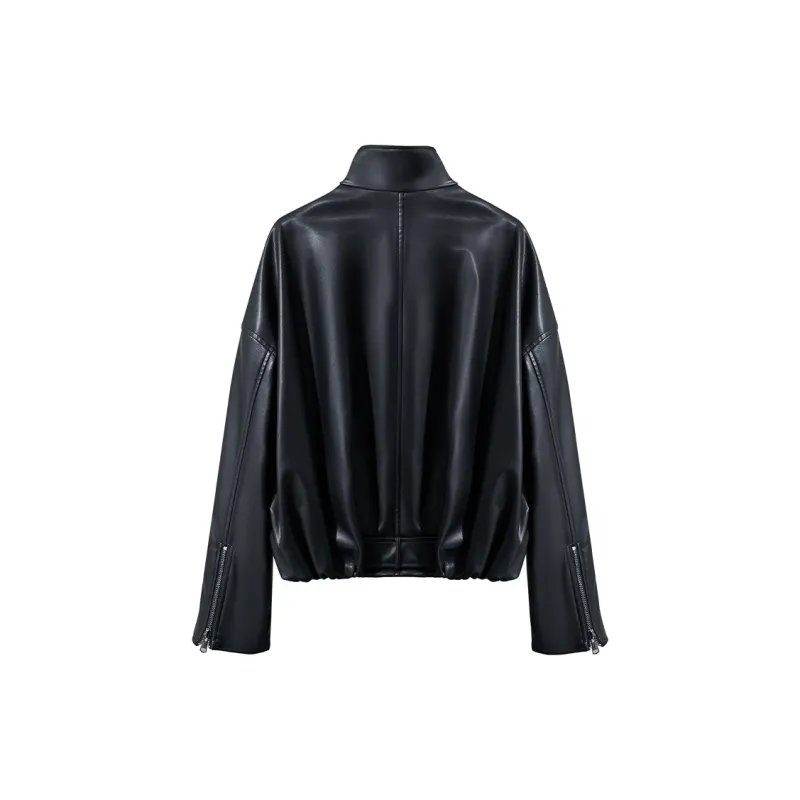 AMII Leather Jackets Women's-1