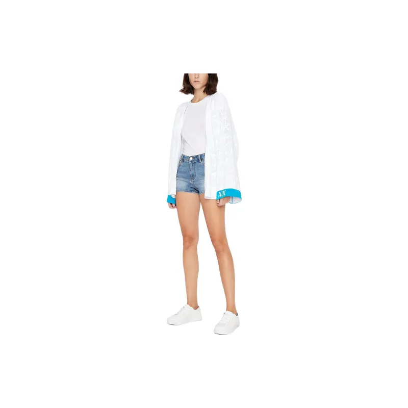 ARMANI EXCHANGE Denim Shorts Women's Blue-1