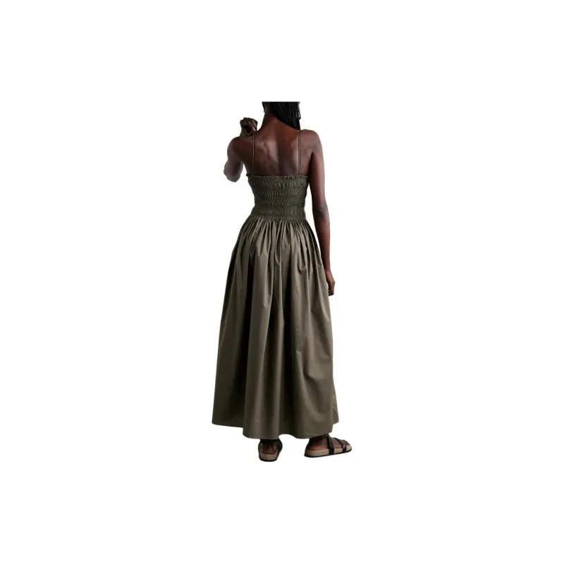 Matteau SS24 Slip Dresses Women's Dark Khaki-2