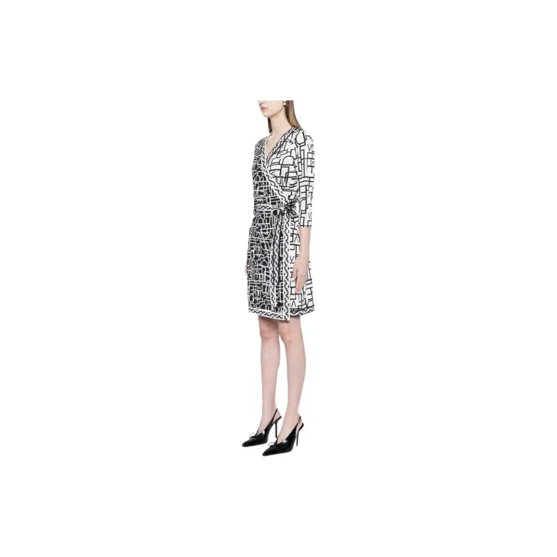 DVF Diane Von Furstenberg Hera Geometric-pattern Dress-3