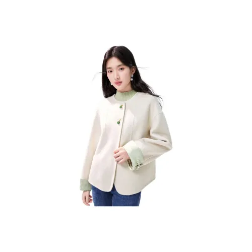 Qiushui Yiren Coats Women's