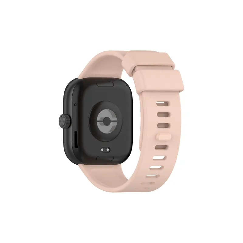 FZRT Xiaomi Red Beige Compatibility Watch Band Quick Release Silicone One Piece Strap Silicone Material-20