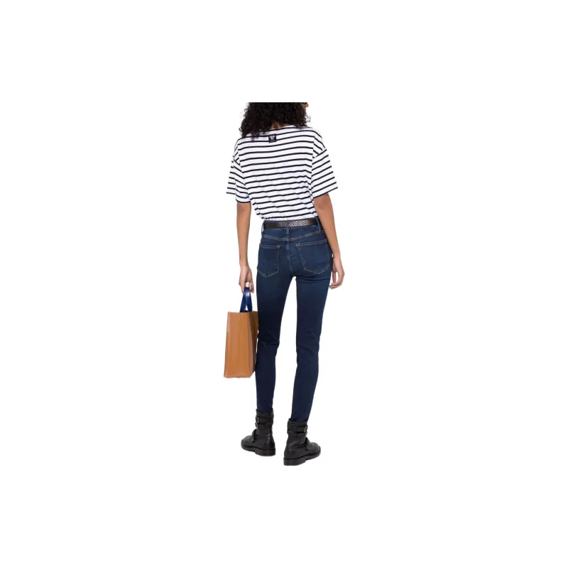 FRAME High-rise Skinny Jeans-2